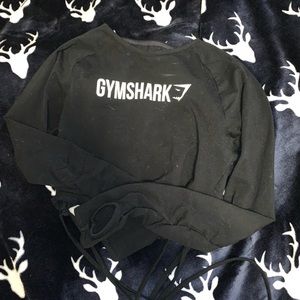 Gymshark ribbon crop top